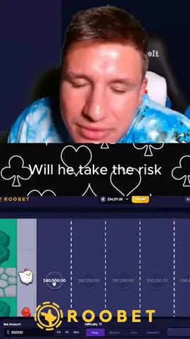 Will he take the risk