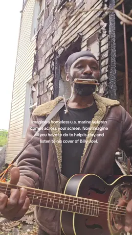paypal in bio/venmo: cryptabit | I am a marine veteran and I am homeless. I used to deliver goods to make ends meet, and I slept in my car until it was repossessed one night. I was never allowed to retrieve my belongings. Since then I have been living on the streets. I film content to spread awareness and play songs to spread hope. Thank you, to whomever has or will help me get this message out there. ❤️ #veteran #foryou #homeless #deliverydriver #guitar #billyjoel #cover #folk #singer #folkrock #folkpop #music #singing #beautiful #green #camo #Outdoors #newyork #north #fyp #foryoupage #spring #semperfi #pianoman