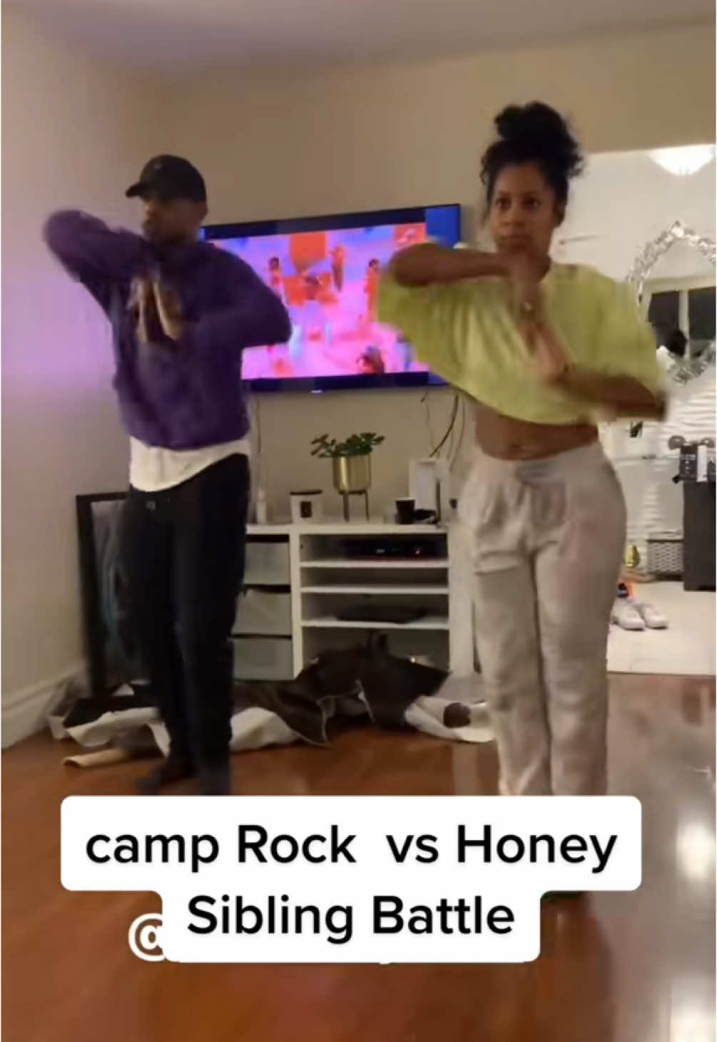 Family time is like #rememberthetime #michaeljackson #mj @Sarah Francis Jones #camprock #honeymovie #Siblings #family #dance 