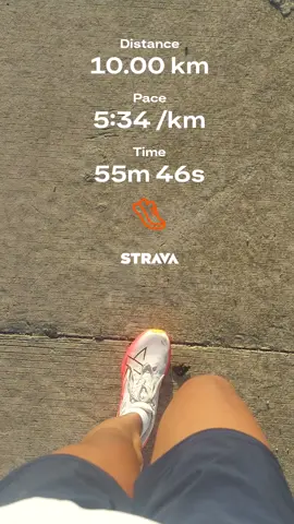 10k🏃‍♂️ #Running #xtep #strava #fyp 