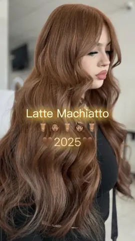 🤎🧋LATTE MACHIATTO🧋🤎 #haircolor #hairtransformation #tendencia #kuul #tintes #girls #girlboss 