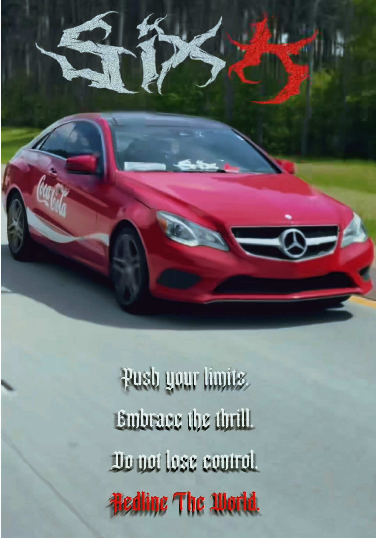@Official SixK  SixK.  For those who live to the fullest, but don’t lose control.  Quality Vinyl Decals for reasonable prices🙌 DM on Insta or Snapchat.  Every order comes with a free 6” Decal🖤❤️‍🔥 #sixk #redlinetheworld #wisconsin #foryou #carscene #carsoftiktok #mercedesbenz #e400 #cadillac #cts 