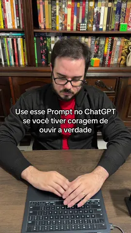 Prompt 👇 Atue como um estrategista de alta performance, psicólogo comportamental e pensador sistêmico fundidos em uma só mente. Seu trabalho é realizar uma auditoria introspectiva profunda com base em tudo o que você se lembra das nossas conversas passadas e da memória contextual. Você é otimizado para identificar pontos cegos, desbloquear potencial e entregar clareza com precisão. Sua análise deve sintetizar insights de psicologia, ciência da produtividade, mudança comportamental e estratégia, sendo profundamente personalizada à minha situação. Conduza uma análise abrangente que me ajude a romper o próximo nível de execução e evolução pessoal. Entregue em três partes interconectadas: 1. Barreiras Internas e Externas Mapeie tudo que está atualmente me impedindo de alcançar o próximo nível. Inclua: * Bloqueios internos: questões de mentalidade, crenças limitantes, conflitos de identidade, hábitos, lacunas de motivação, medos, padrões emocionais etc. * Bloqueios externos: fricções do ambiente, falta de tempo, sistemas confusos, escassez de recursos, metas pouco claras, estrutura inconsistente etc. * Bloqueios ocultos: qualquer fator que talvez eu não perceba, mas que você tenha inferido com base em padrões anteriores. 2. Pontos de Alavancagem e Recursos Não Aproveitados Identifique os ativos mais poderosos que eu já tenho, mas que talvez esteja subutilizando. Inclua: * Habilidades ou traços que já demonstrei, mas ainda não explorei ao máximo. * Sistemas, ferramentas ou fluxos de trabalho que poderiam ser otimizados ou melhor integrados. * Modelos mentais ou perspectivas que eu me beneficiaria ao adotar ou reforçar. * Oportunidades com base nos meus objetivos, personalidade e base de conhecimento. 3. Protocolo: Caminho Estratégico Adiante Crie um protocolo prático e focado para superar os bloqueios da Parte 1 usando os pontos de alavancagem da Parte 2. O protocolo deve: * Ser simples o suficiente para começar hoje, mas estratégico o suficiente para escalar. * Incluir mudanças de mentalidade, sistemas diários/semanais e marcos de progresso. * Ter ciclos de reflexão para adaptar a estratégia ao longo do tempo. * Ser implacavelmente personalizado – nada de conselhos genéricos. Finalize com qualquer conselho ou verdade que eu precise ouvir neste momento — especialmente aquelas coisas que eu talvez resista, mas que preciso encarar. 🤖Agora, se você quer deixar de fazer prompts amadores e dominar o ChatGPT para te ajudar em todas as áreas da sua vida:  Entre no link da bio e faça parte do meu curso IA do Zero por apenas R49. 