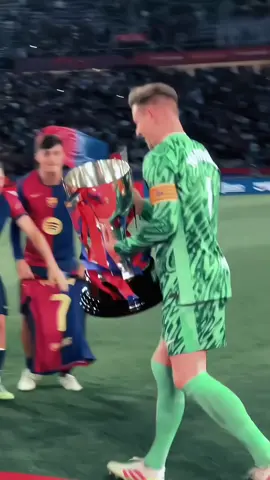 LALIGA CHAMPION🏆💙❤️ #fcbarcelona #barcelona #laliga #viscabarca 