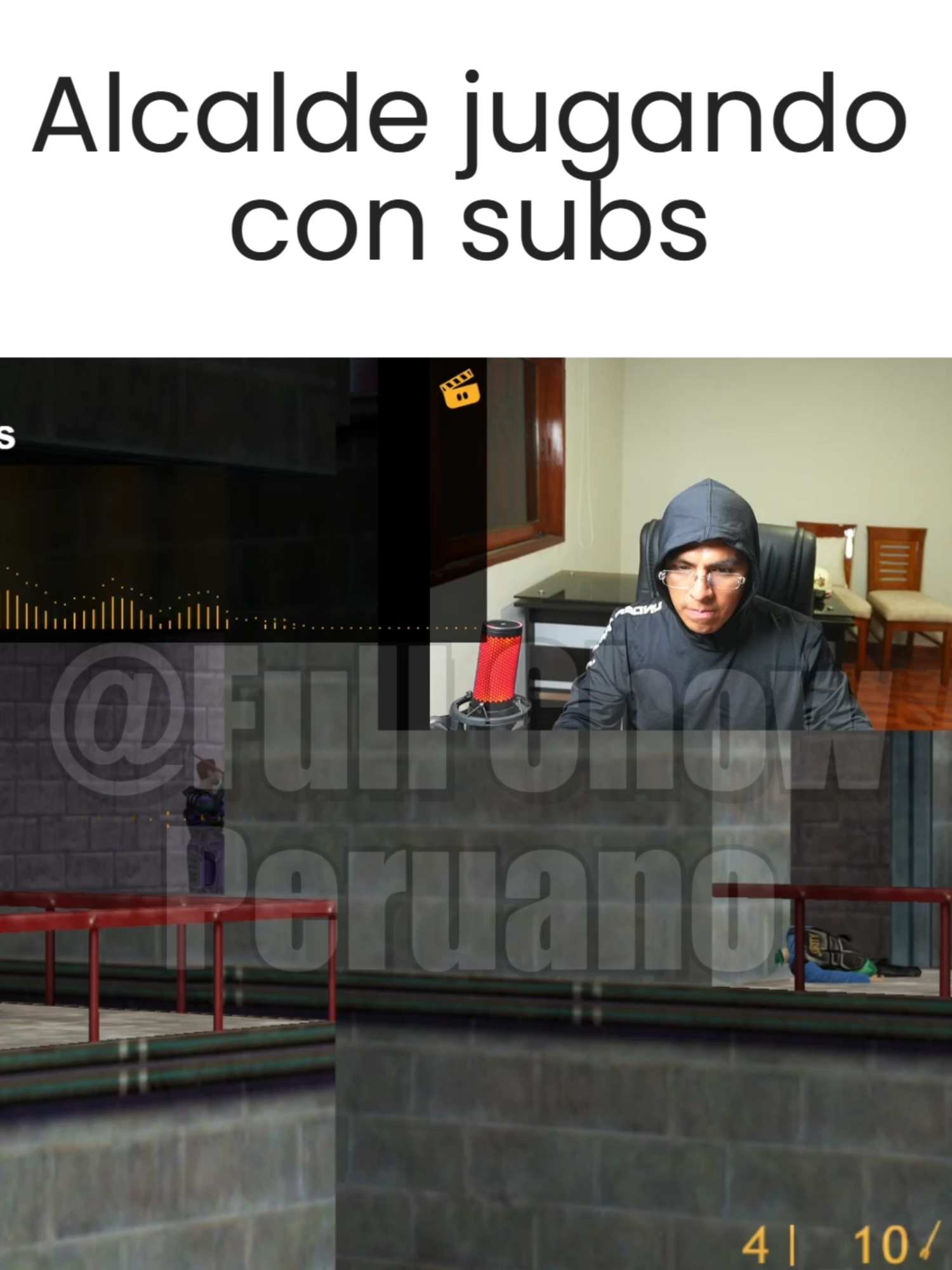Alcalde jugando con subs #fullchowperuano #viralpostiktok #kickperu #francovidalalcalde #perú