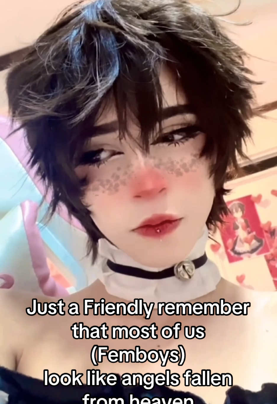def not a excuse to say my mutuals r pretty #femboy #humor #meme #femenineboy #twink #femboyfriday #femboytiktok #femboymeme #femboi #eyecontact 