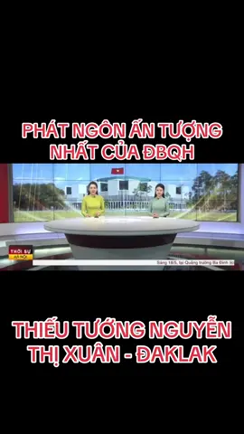 Phát ngôn gây ấn tượng nhất của ĐBQH Nguyễn Thị Xuân #xuhuong #daibieuquochoi #nguyenthixuan #daklak 