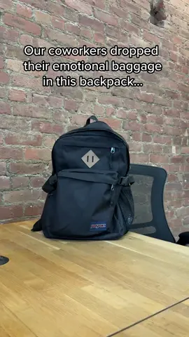Did you know JanSport bags can also hold your secrets? #JanSport #EmotionalBaggage #Secrets #tellmeyoursecrets #tellmeastory #storytime #story #funny #comedy #silly #worklife #office #officehumor #officejob #fyp #foryou #foryoupage