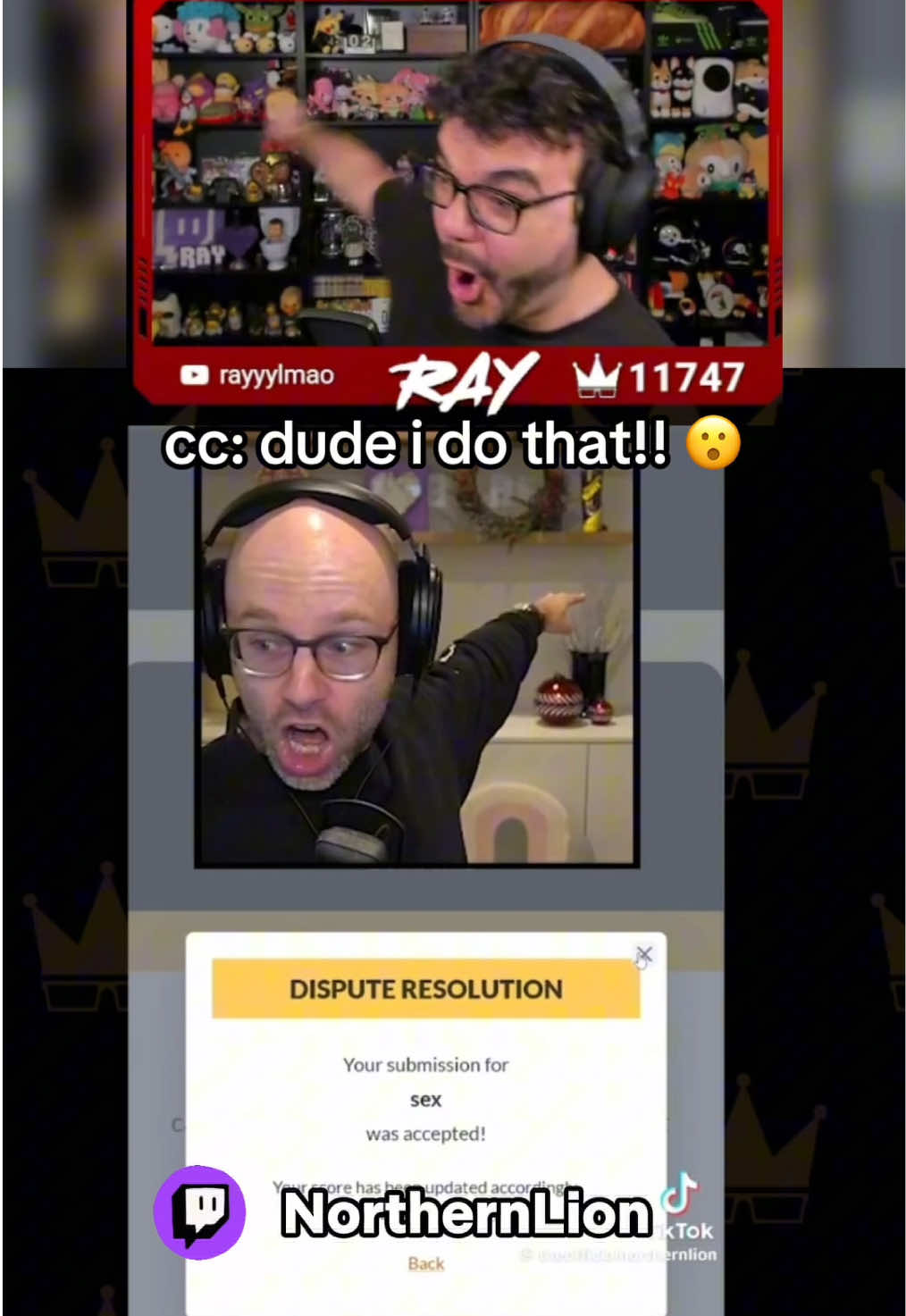 thanks for making us laugh @northernlion 🤭 (Video: You Laugh, You Lose) #raynarvaezjr #twitch #rayd #fyp #justchatting #justchattingclips #northernlion #northernlionclips 