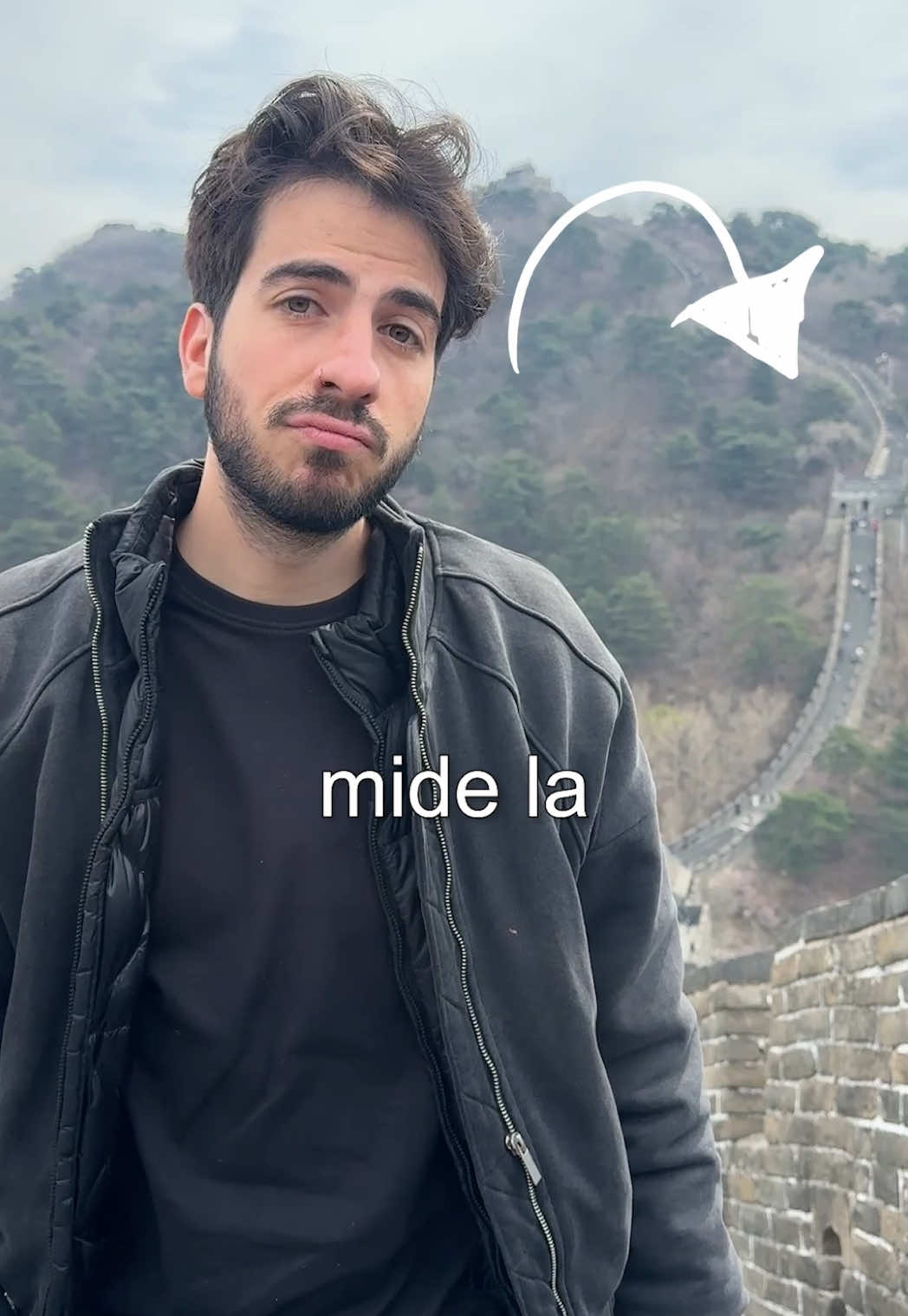 Cuántos pasos mide la muralla china.