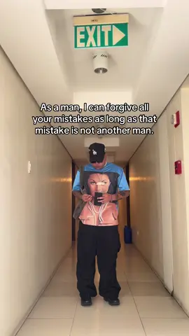As a man...