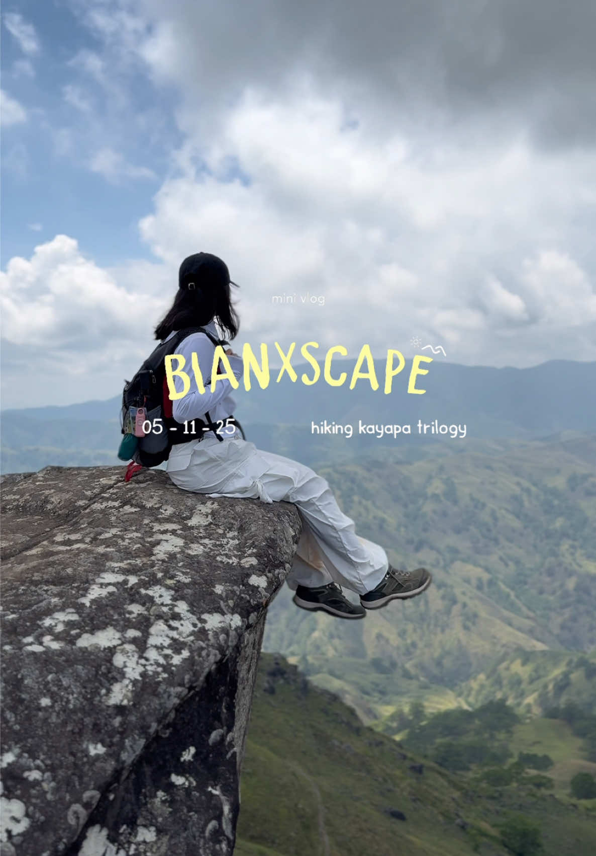 BIANXSCAPE: hiking kayapa trilogy, 3 mountains in 1 day! ⛰️ #bianxscape  ⛰️ Mt. Tugew 1460 MASL ⛰️ Mt. Cabo 1320 MASL ⛰️ Mt. Kabuan 1410 MASL 📍Alang Salacsac, Kayapa, Nueva Vizcaya - Semi Major Hike - Difficulty: 5/9 - Est. 13 km trail ✨ Bianxscape is Bianca and Escape in one, where I share you my escapes and adventures! ✨ #Hiking #kayapatrilogy #neuvavizcaya #minivlog #mountains 