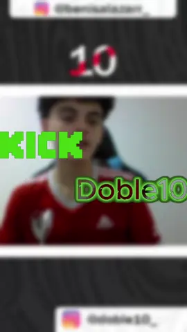 COMO QUE TRES CABEZAS??? kick: doble10 #paratí #clips #doble10kick #kick #envivo #abcxyz #foryoupage #humor