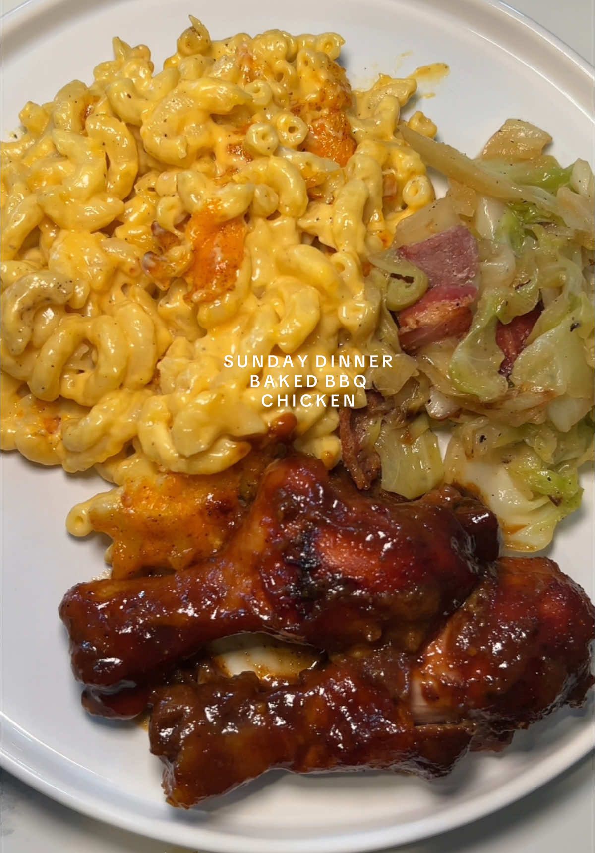 Sunday Dinner ft Baked Barbq Chicken #sundaydinner #dinner #DinnerIdeas #bakedchicken #barbq #chickenrecipe 
