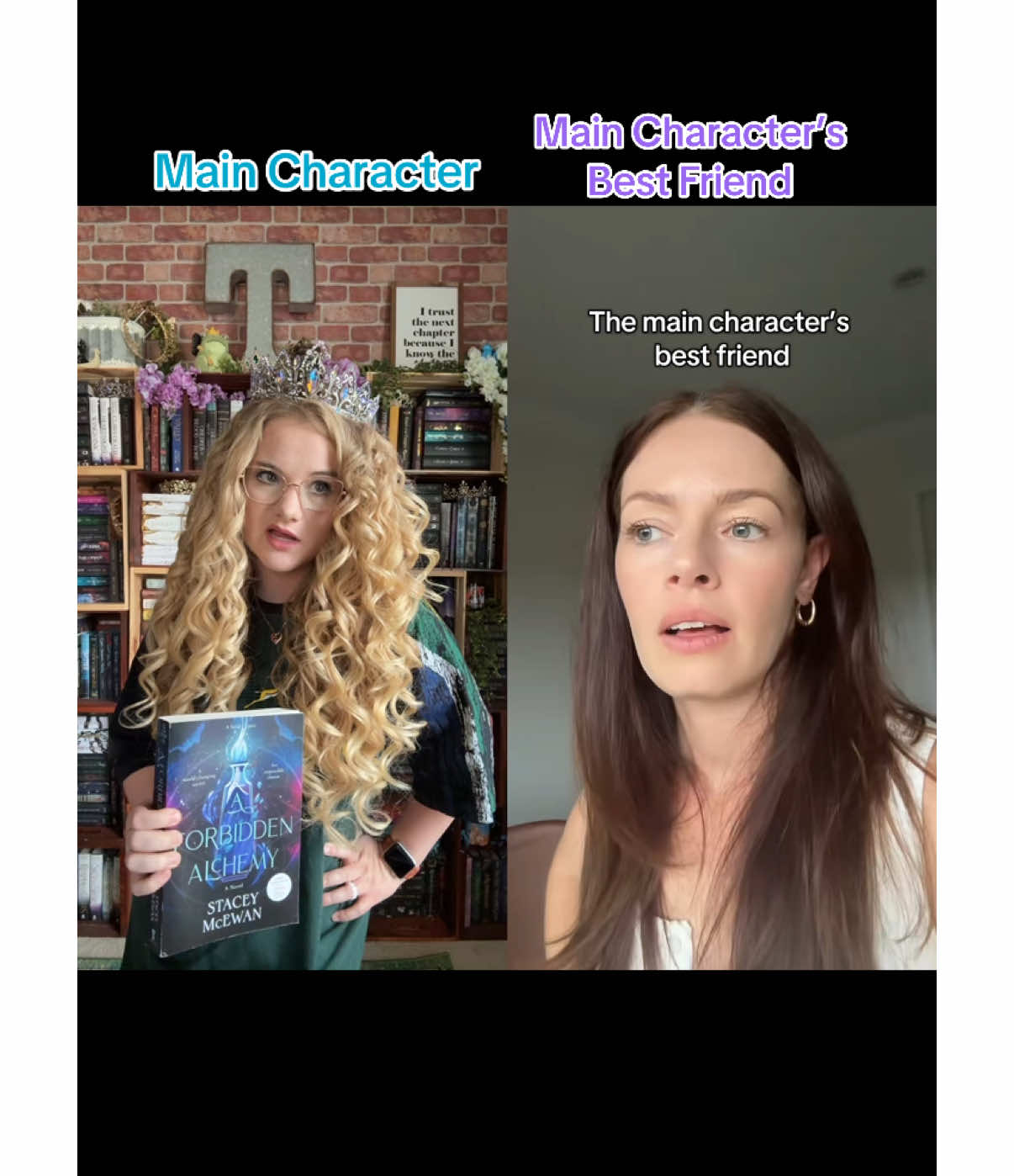#duet with @staceymcewanbooks Conversations between the FMC & their Bestie #BookTok #bookishthoughts #bookishhumor #fantasybooks 