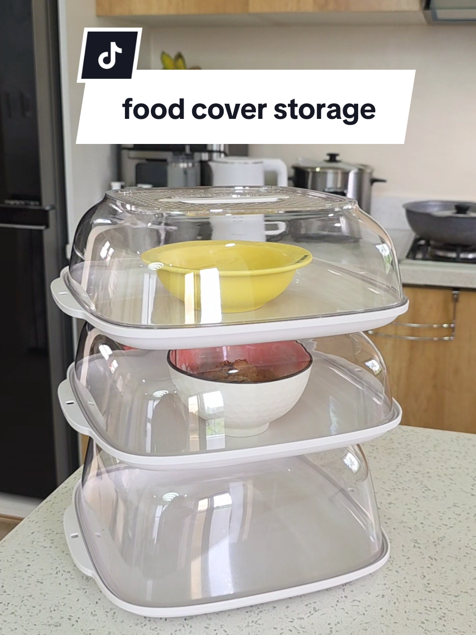 di na mapapasukan ng langaw or ipis ung pagkain namin, at di pa makukulob kasi may ventilation na din #3layerfoodorganizer #foodstorage #foodcover #tablefoodcover #foodorganizer #homefinds #kitchenfinds 