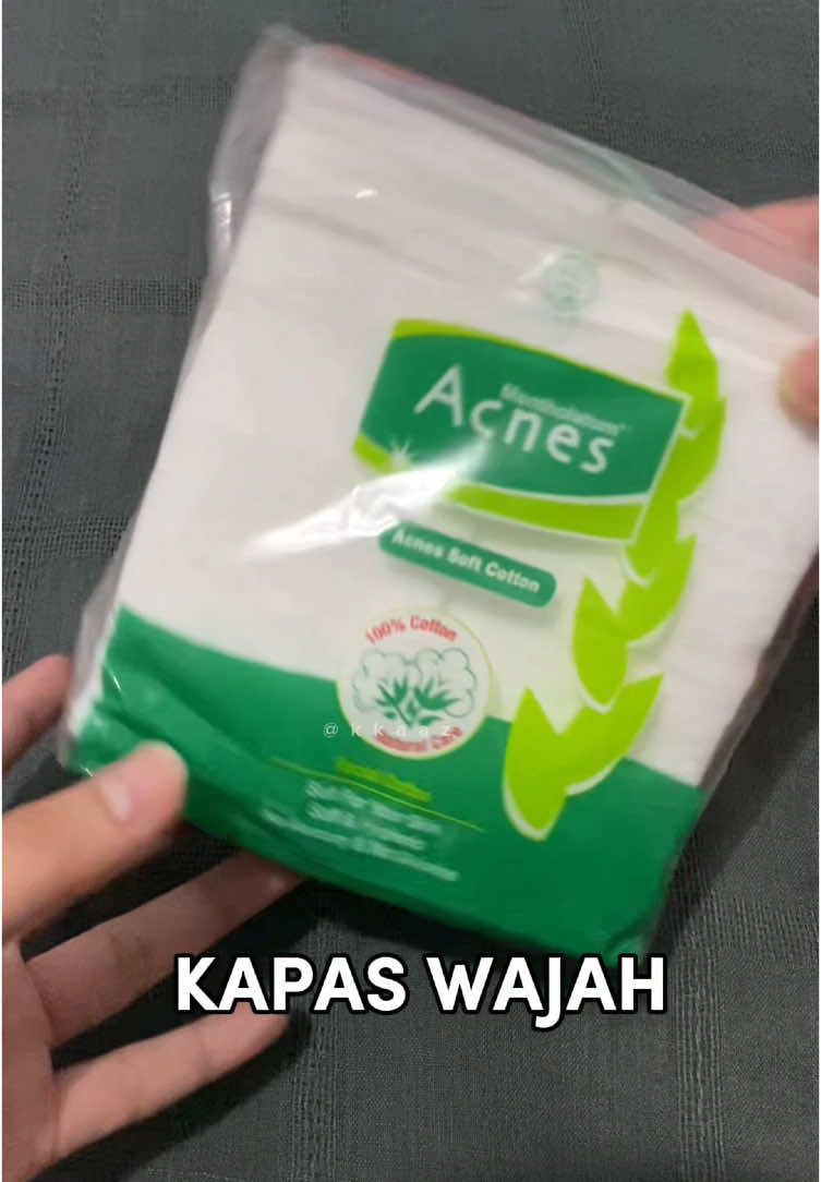 rekomendasi kapas wajah #acnes #kapaswajah #softcotton #kapaskecantikan #selection #fyp 