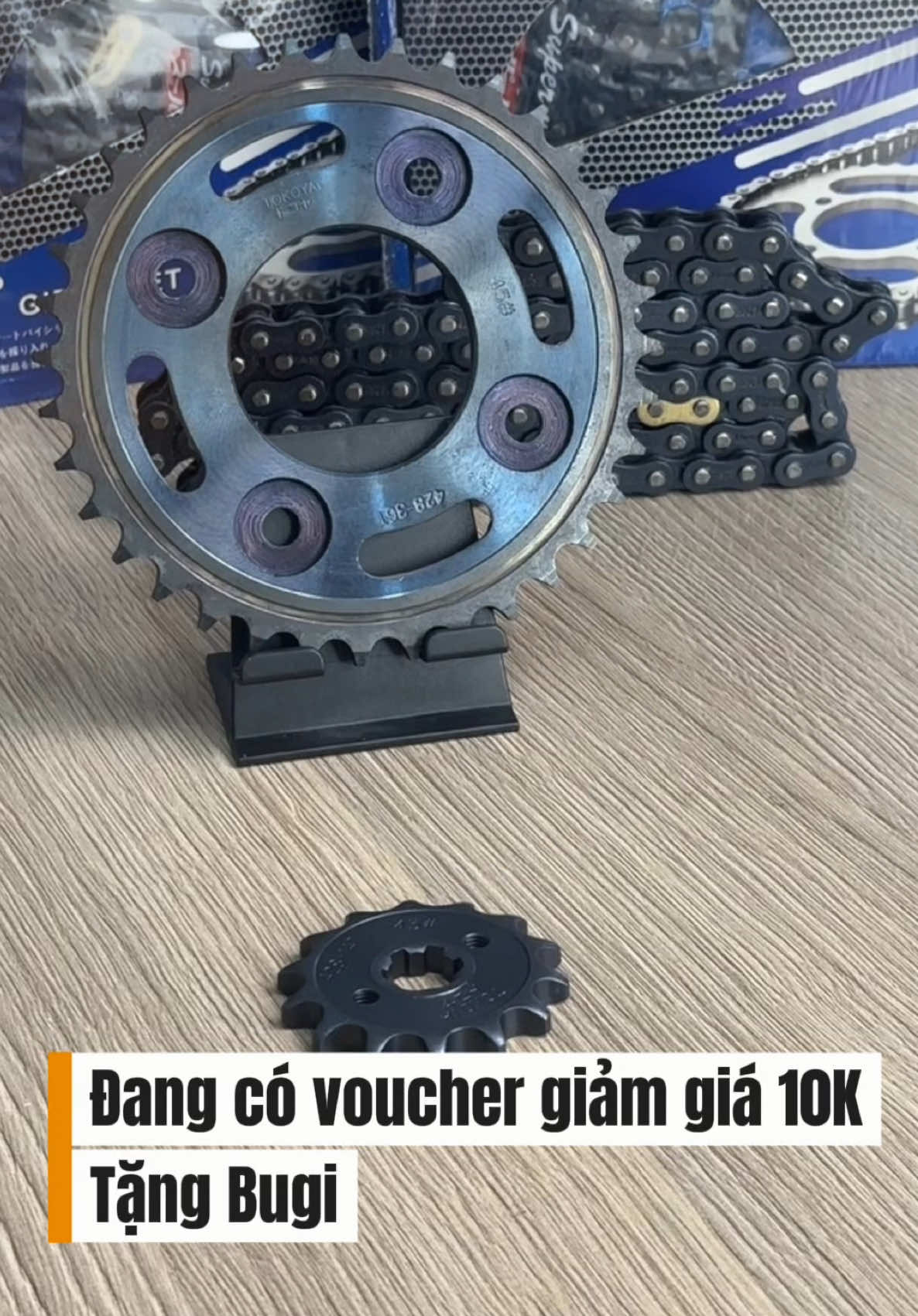 Nhông sên dĩa các loại xe hàng Tokoya sên 10 Ly #sirius #winner #exciter #wave 