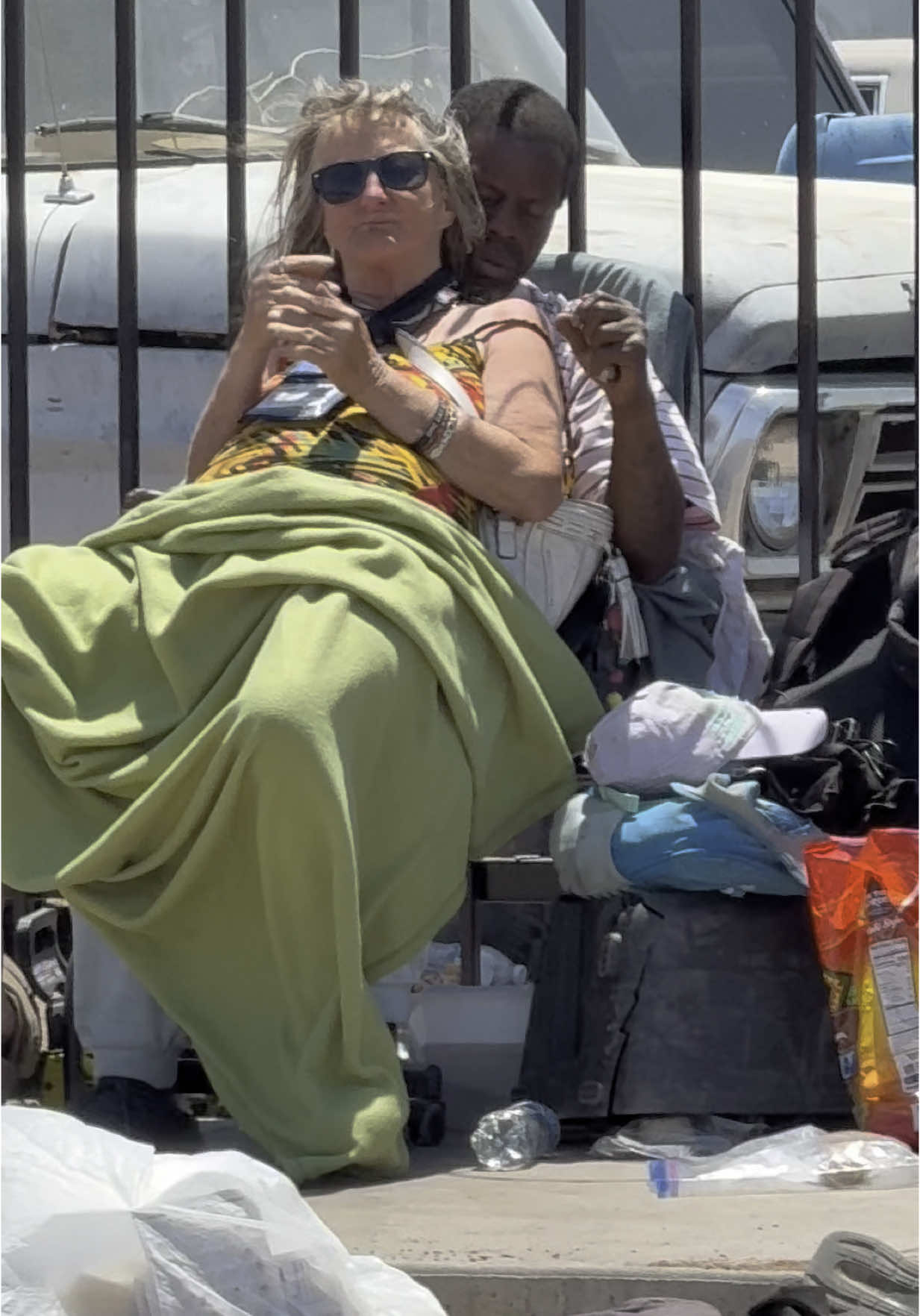 Street Cuddles. Follow me on Facebook Art Castro #homeless #phoenix 
