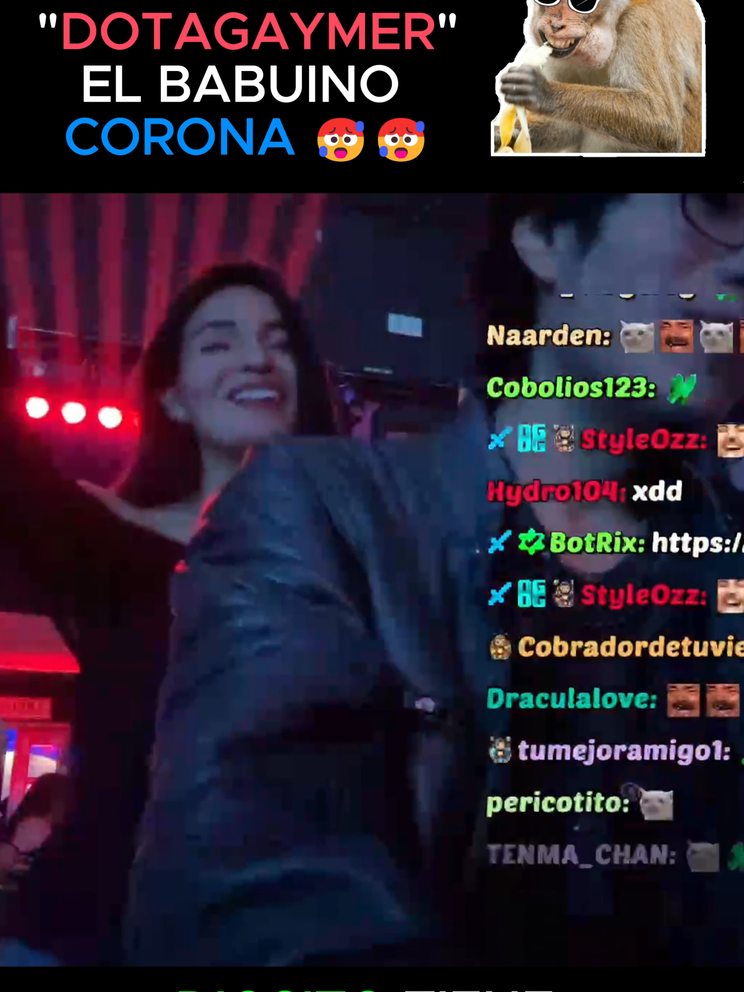 EL BABUINO CORONA 🥵🥵 #NOAH #macarius #dotagaymer #zeinternacional #parker #dota2 #dota