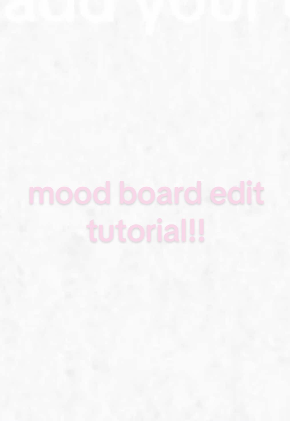 moodboard edit tutorial!!🤍 || THIS ISNT PRO but for some people it may be🥀 || @☆࿐ཽ༵༆༒web∘angel༒༆࿐ཽ༵☆ wanted this tut!! || slow the video down if you need! || if you have any questions let me know!! || #tutorial #moodboardedit #moodboard #fyp #targetaudience #xyzbca 
