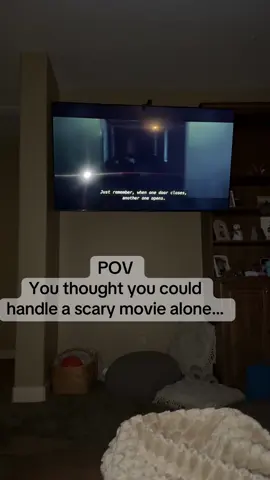 POV: You watch one scary movie and now Bluey’s your emotional support show 🫠😂 #scarymovie #bluey #dadsoftiktok #relatablehumor #fyp 