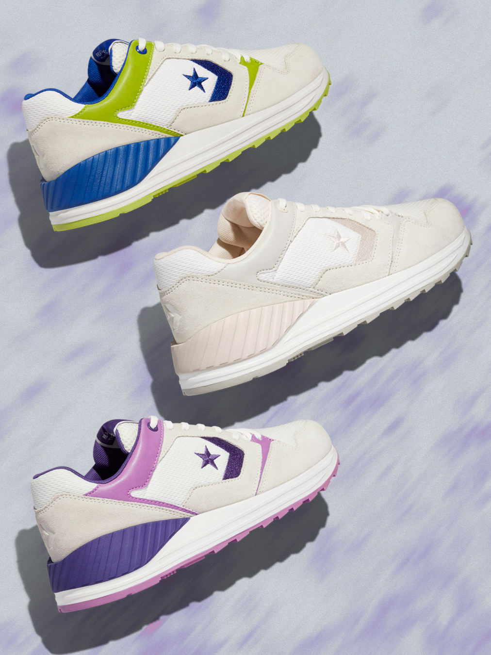 😎 Tu ritmo, tu look, tus Wave Trainer. ¿Cuál eliges? Da clic en la bio y hazlos tuyos. #conversemexico #retrorunning #Wavetrainer