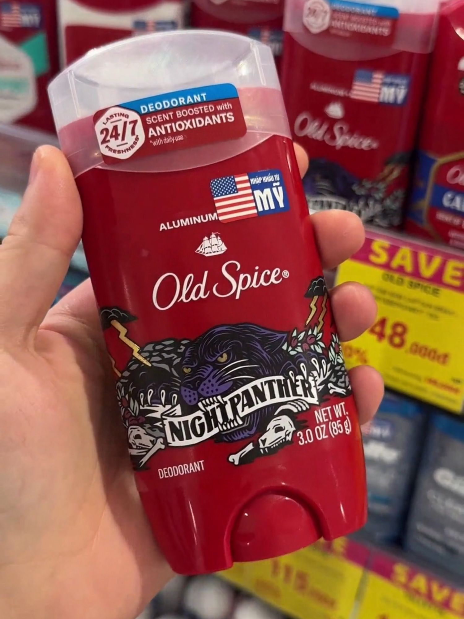 Không thơm kiểu nước hoa, mà thơm kiểu... mùi crush ấy #oldspice #huynhanhreview