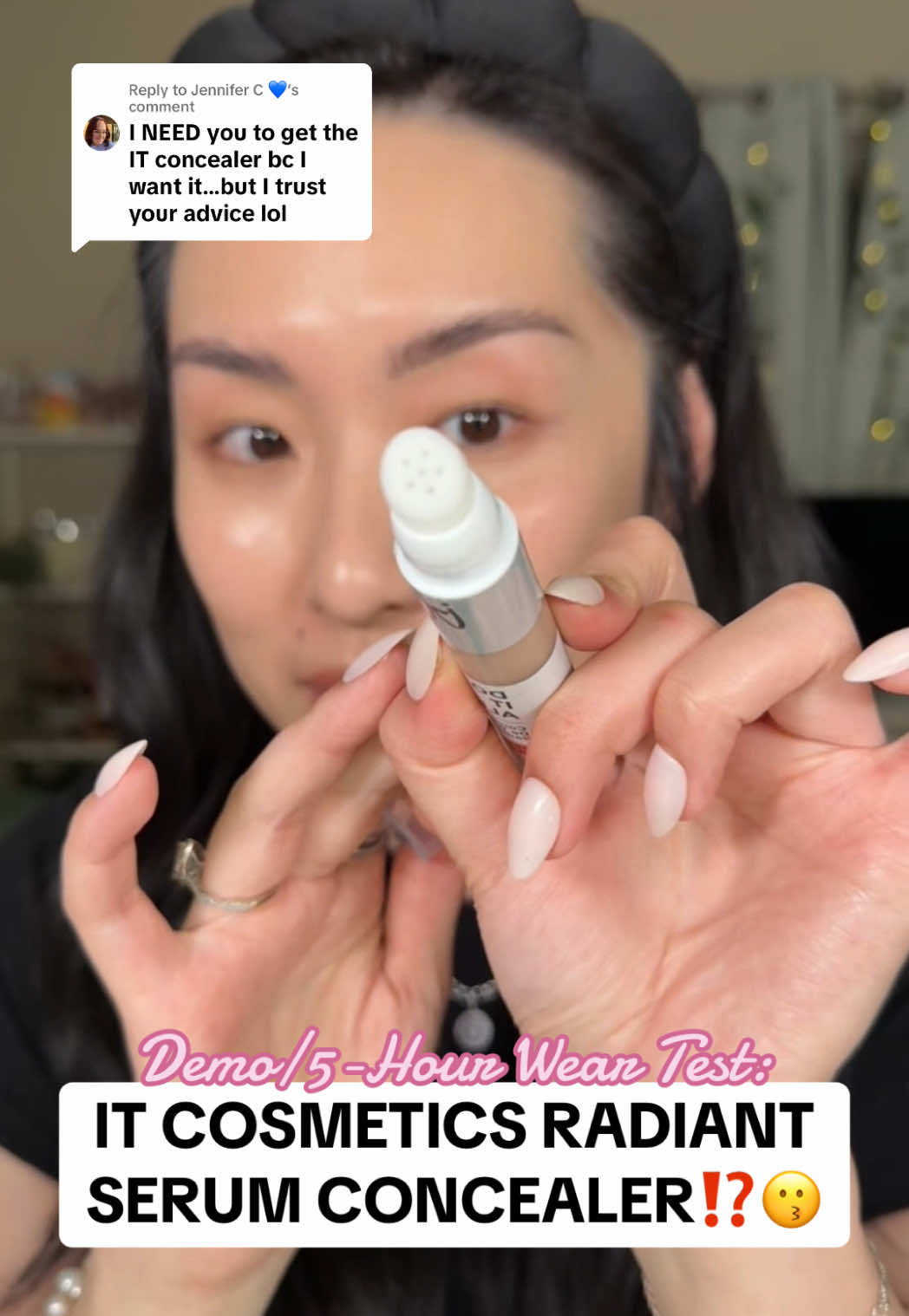 Replying to @Jennifer C 💙 i…. am shocked 🫣 #new #newness #makeup #beauty #ulta #sephora #concealer #itcosmetics #radiant #weartest 
