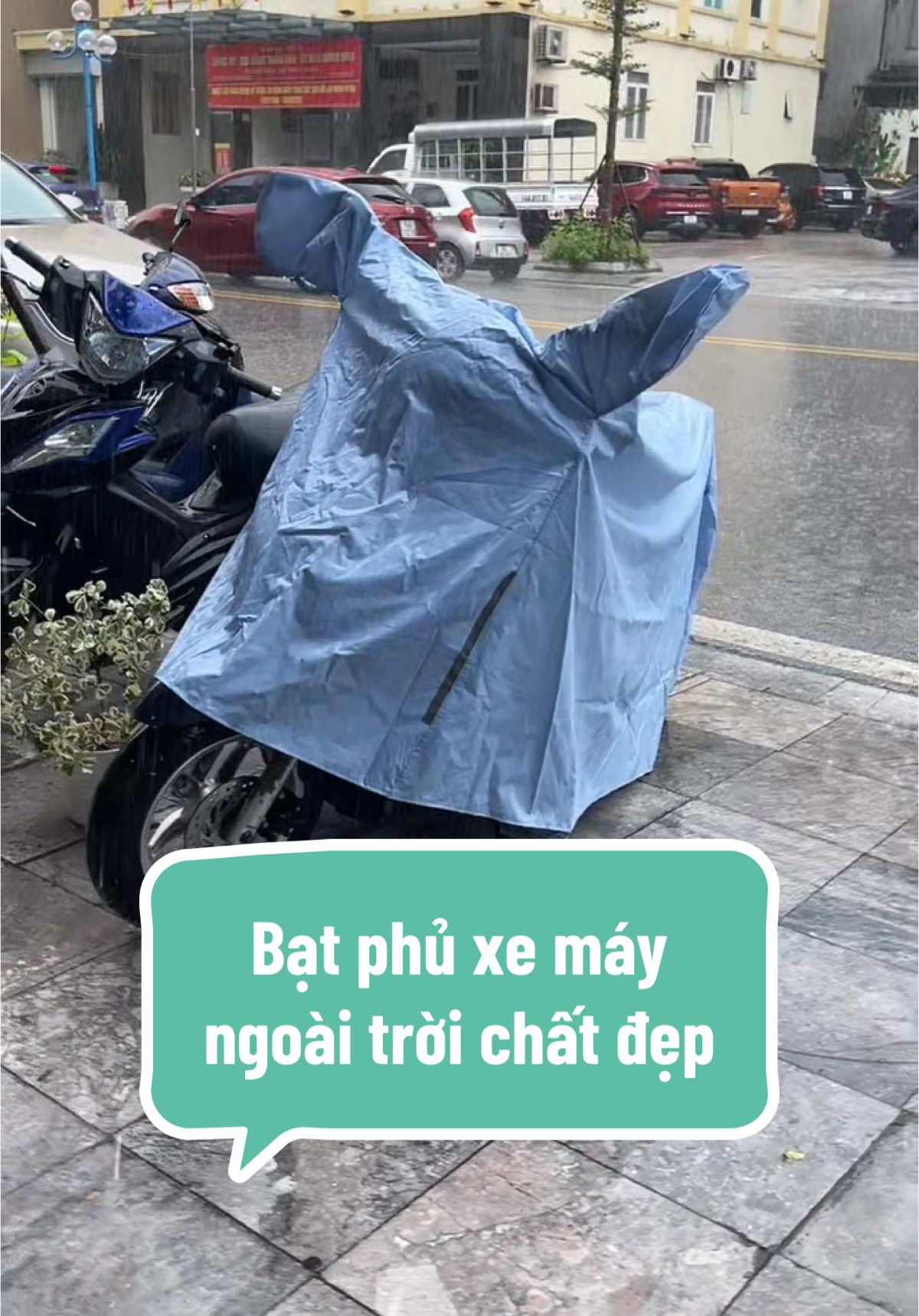 #bạt_phủ_xe_máy giữ gìn và bảo vệ xe khỏi nắng mưa và khỏi bụi #bạtphủxemáy #bạt 