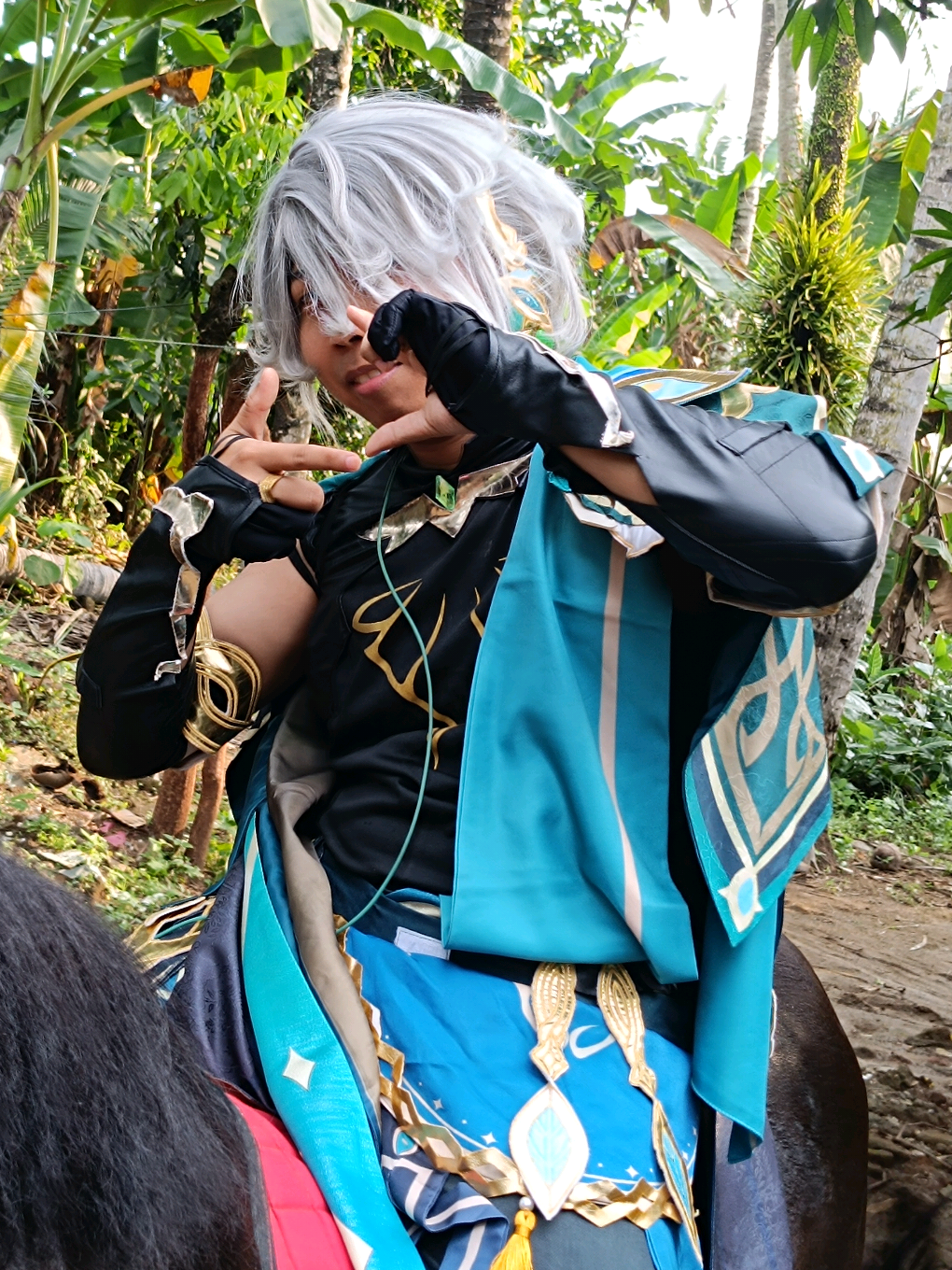 1st time cosplay Al-Haitham that character from genshin impact Terimakasih atas segala support nya semua, very excited for mee😊😁 #GenshinImpact #genshin #cosplay #alhaitham 