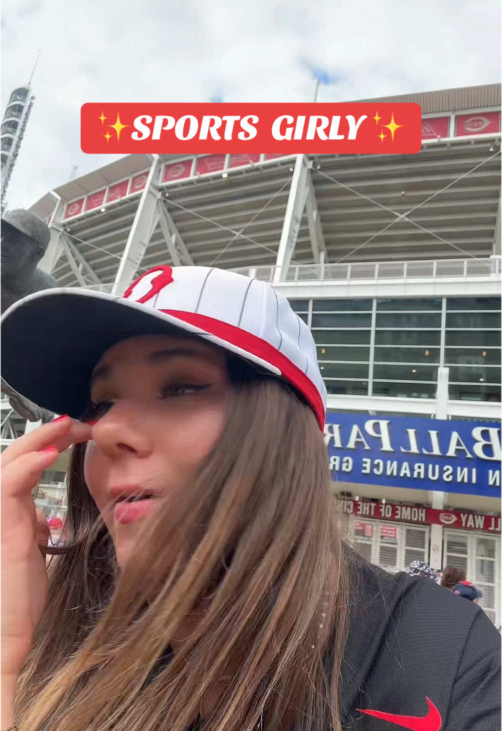 Love me a good live event!! @Cincinnati Reds #baseball #cincinnatireds #baseballlife 