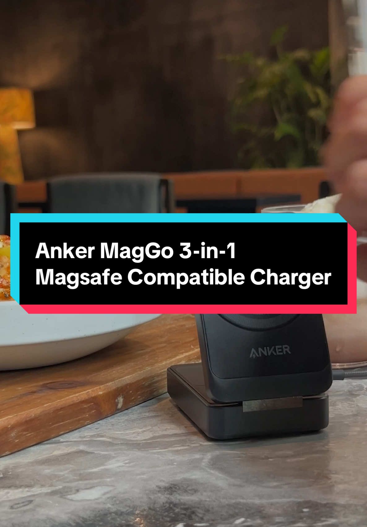 All you need is this! No more messy cables, no more clutter — just power, simplicity, and style with the Anker MagGo 3-in-1 MagSafe Charger.  Charge your iPhone, AirPods, and Apple Watch all at once — wirelessly. #anker #ankerph #ankermaggo3in1 #magsafecharger #fyp #foryou #foryoupage 