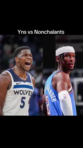 Yns finna sweep 😭🔥🔥 #timberwolves #okc #shai #anthonyedwards 