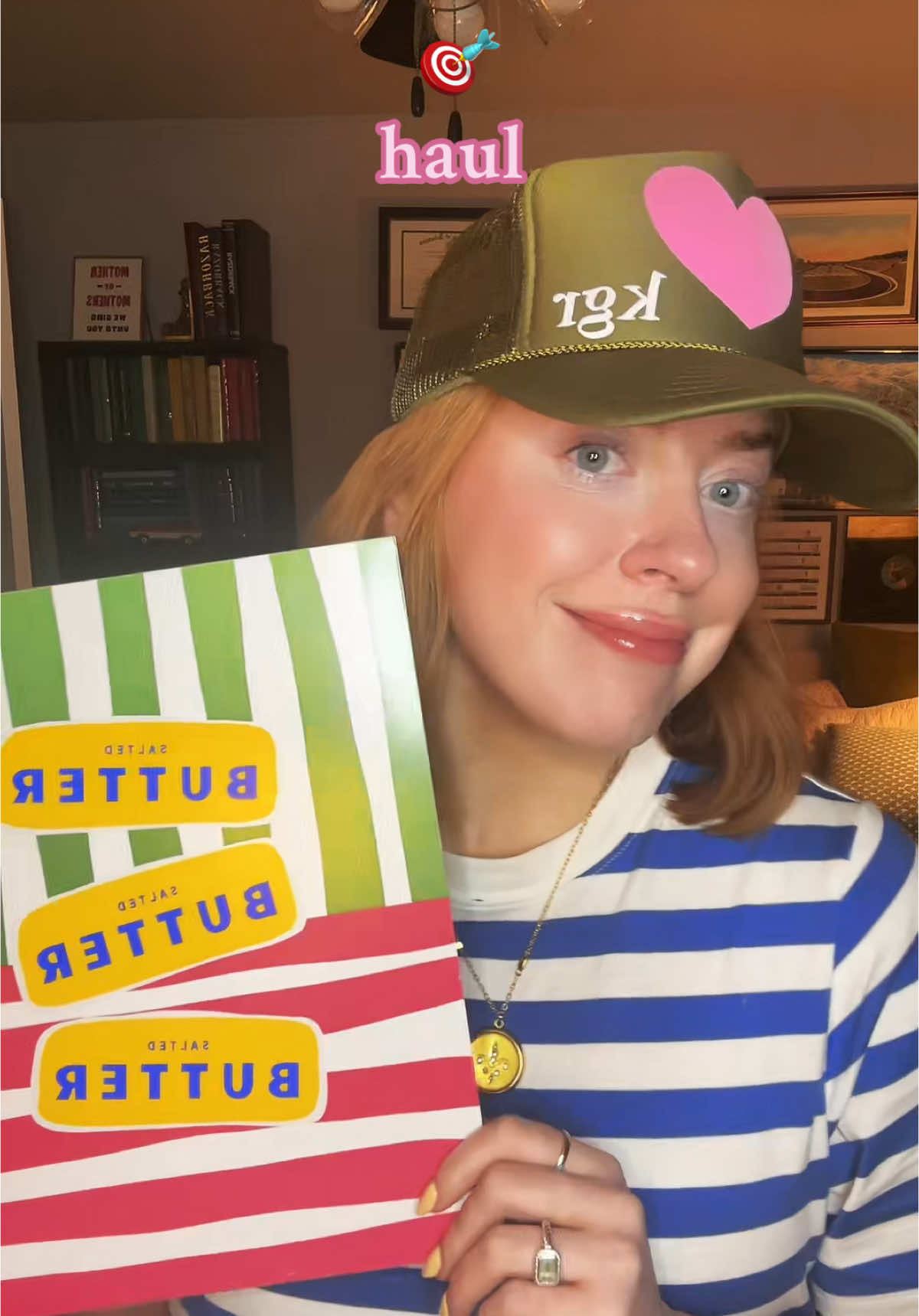 peep my new hat from @perrajohnston’s new shop!! #fyp #thedailygracie #styleinspo #outfitinspo #workootd #workwearinspo #target #haul #makeuphaul #targethaul 