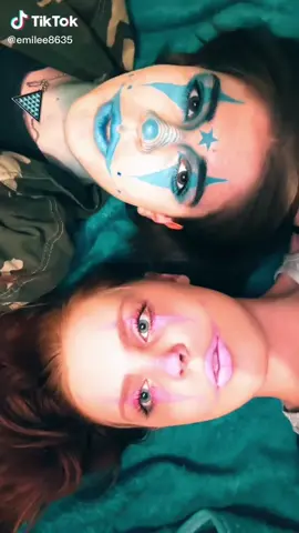 💙 You know where to find me… 💙 | 🩷 And I know where to look. 🩷 #tvgirl #clownmakeup #tvgirlmakeup #makeup #facepaint #alt #alttiktok #alttok #matchingmakeup #tvgirlsample #clown #trend #fyppppppppppppppppppppppp #fyp #foryou #foryoupage❤️❤️ #foryoupage #viral 