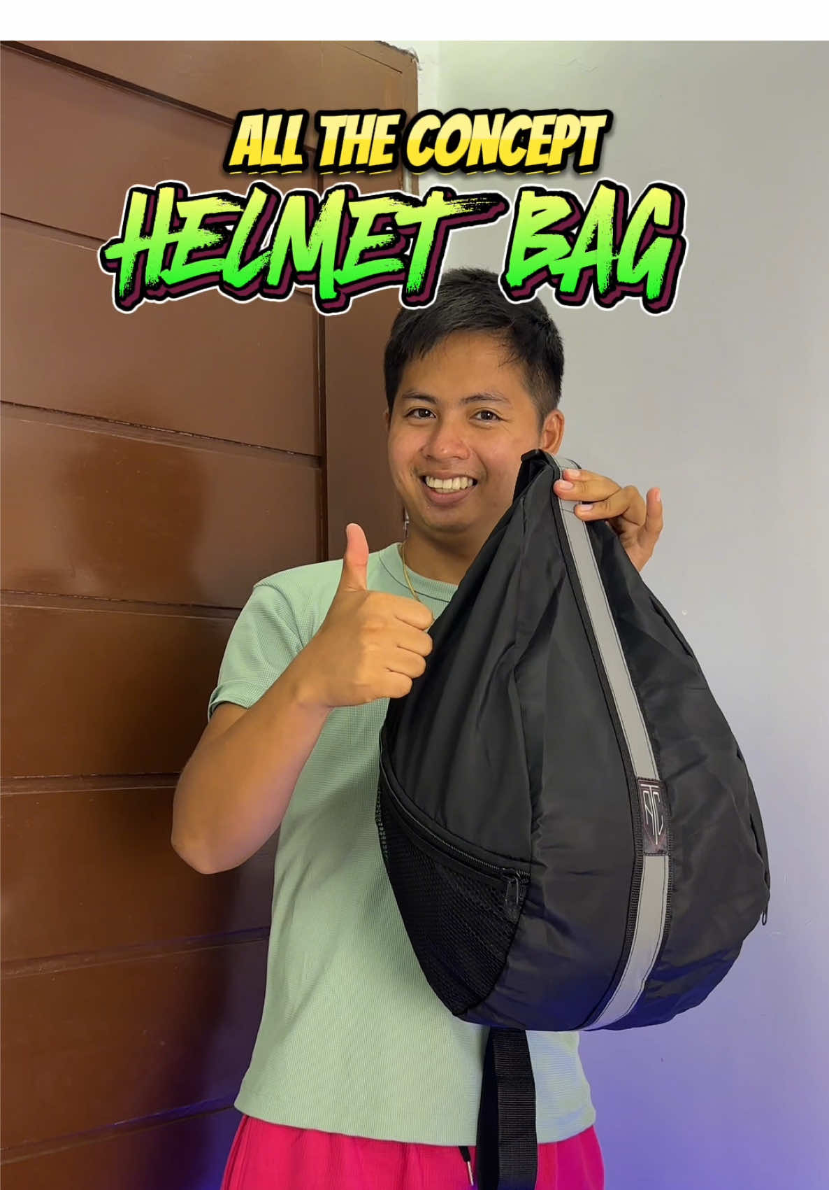 HELMET BAG FOR RIDERS #helmet #helmetbag #motorcycle #bag 