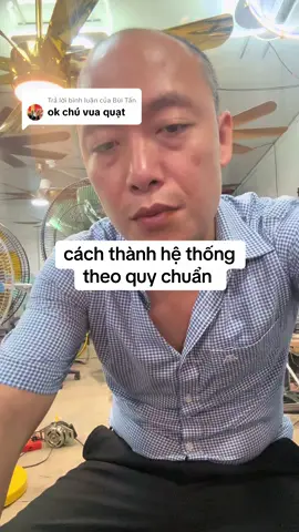 Trả lời @Bùi Tấn cách thành hệ thống theo quy chuẩn 