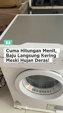 Pakai Mesin ini langsung kering 100% #MesinPengering #PengeringLaundry #MesinLaundry #DryerLaundry #LaundryDryer #PengeringPakaian #LaundryKeringCepat #mesincucipengering 