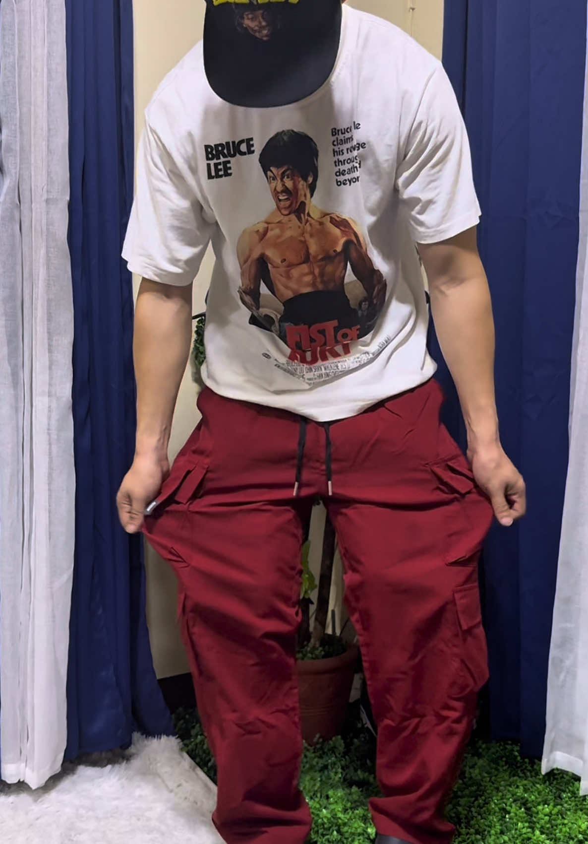 Pocket Men oversize Wide-Leg Casual wide leg water proof trousers  straight large size loose pants mens wear #pants  #trouser  #waterproofpants #loosepants