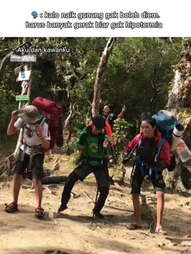 Diam hipotermia❌ Tidak diam ya jogetin✅ #fypageシ #moots? #masukberanda #gunung #pendakigunung 