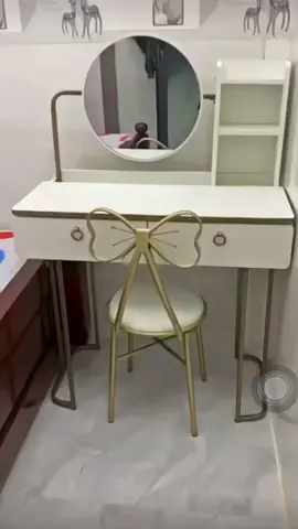 Bàn trang điểm chân sắt sang trọng giá siêu hời😍😍 #furniture #noithat #bantrangdiem #bantrangdiemthongminh #freeshipping #freeship #shopee #tiktok 