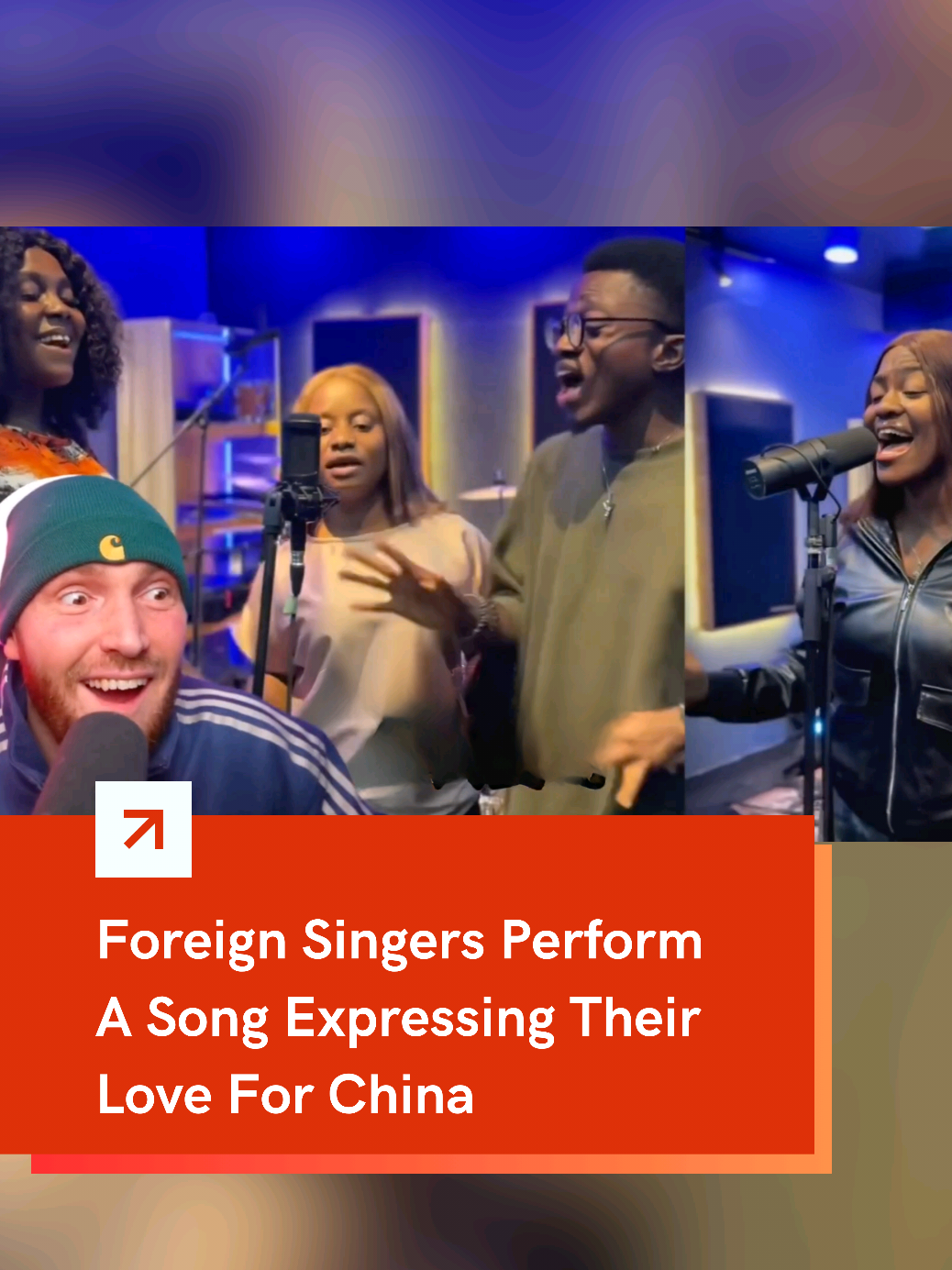 Singers perform a heartfelt original #song to show their #Love for #China!🎶❤️