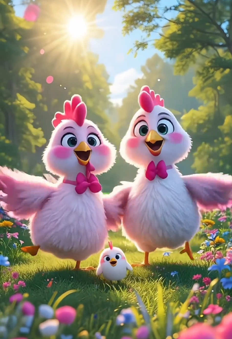 Chicken dance #viral #nhacthieunhivuinhon #nhacthieunhi #hoathinh #cartoon #tiktokkids #kidssong 