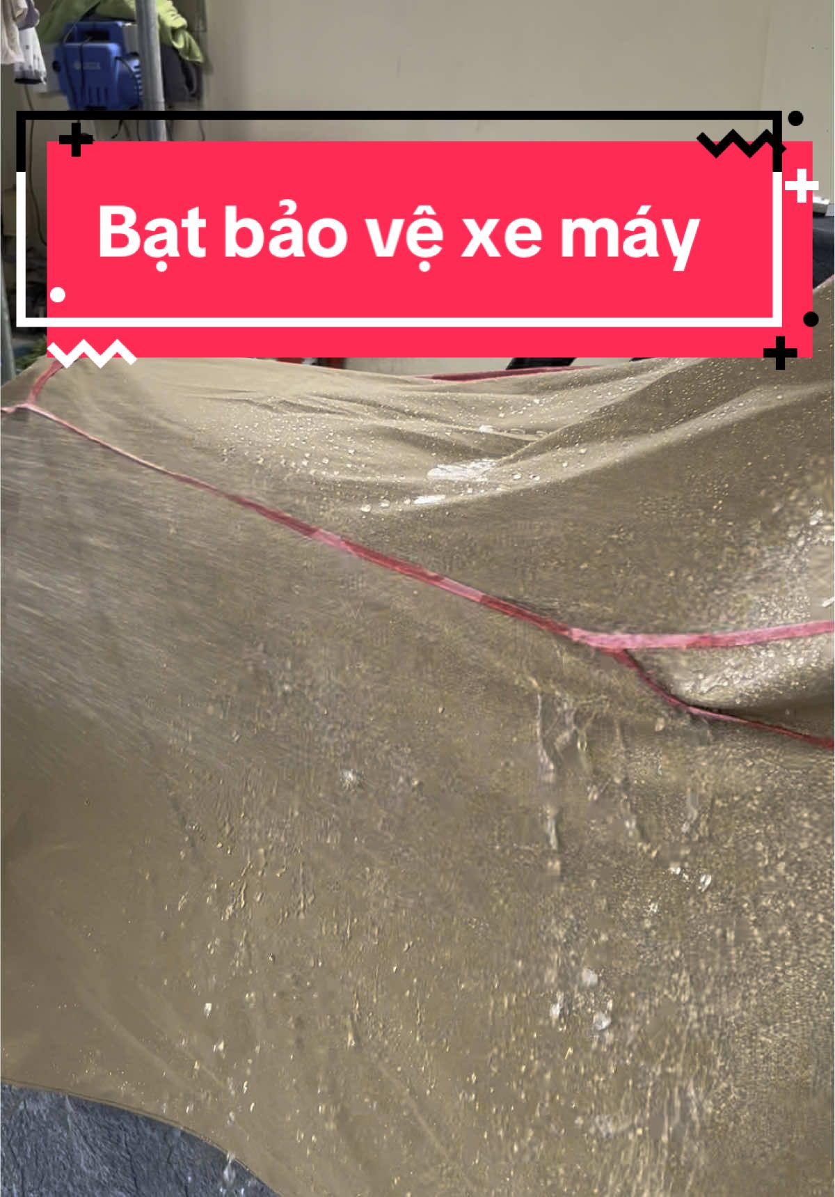 Bạt chùm xe chất liệu vải dù siêu bền #bạtphủxemáy #battrumxemay #phukienxemay #xuhuong #sh #xemay #dochoixemay #xetayga 