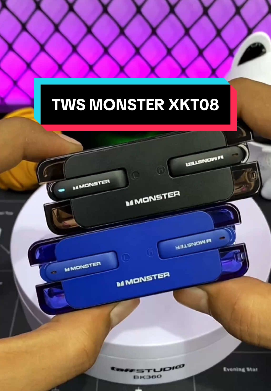 Tws bluetooth gaming monster #twsgaming #twsbluetooth #rekomendasitws #headsetbluetooth 