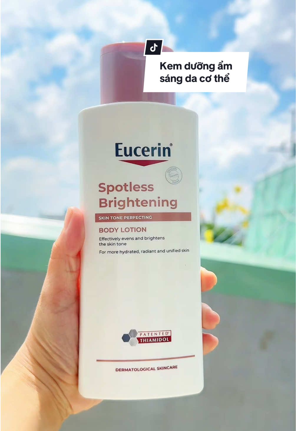 Sữa dưỡng thể sáng da cơ thể  Eucerin  Chăm chỉ đều đặn  Hè rồi chăm da thôi nào ✨✨ #eucerin #eucerinvn #eucerinspotlessbrightening #kemduongam #sangda 