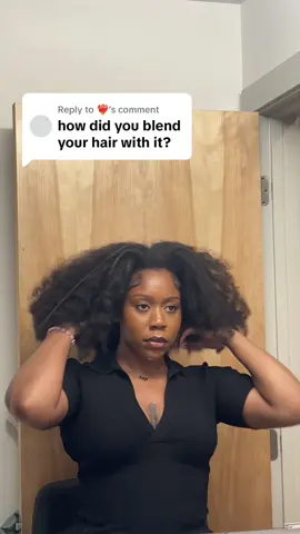 Replying to @❤️‍🔥 this is how I blend my leavout with the half wig from @ISEEHAIR ❤️❤️❤️#iseehairbeauty #naturalhair 
