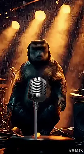 Monkey loves singing#monkey #singing 