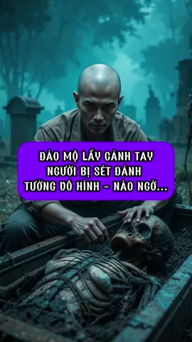 Truyền thuyết rợn người: Cánh tay sét đánh và cái giá của sự tham lam..#ghoststories #horrortok #tiktokholidays #chuyentamlinh #kinhdi
